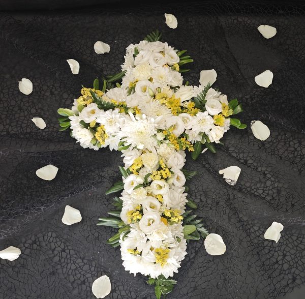 Floral Cross Tribute